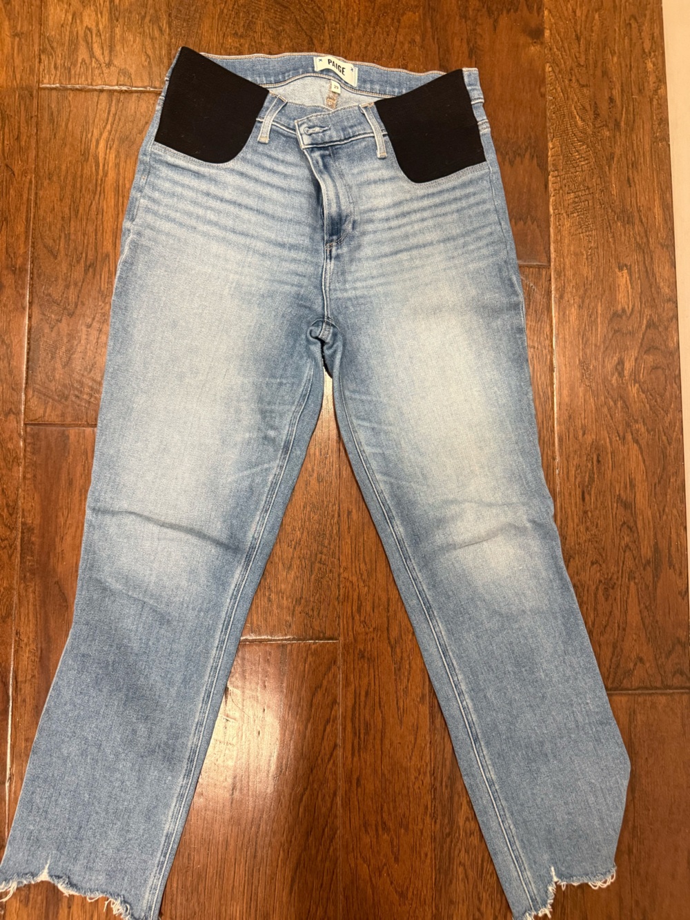 Paige Denim Cindy Boyfriend Straight Leg Maternity Jeans
